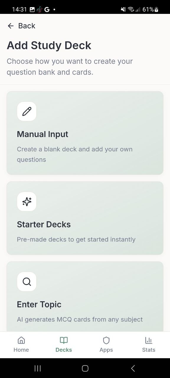 Decks
